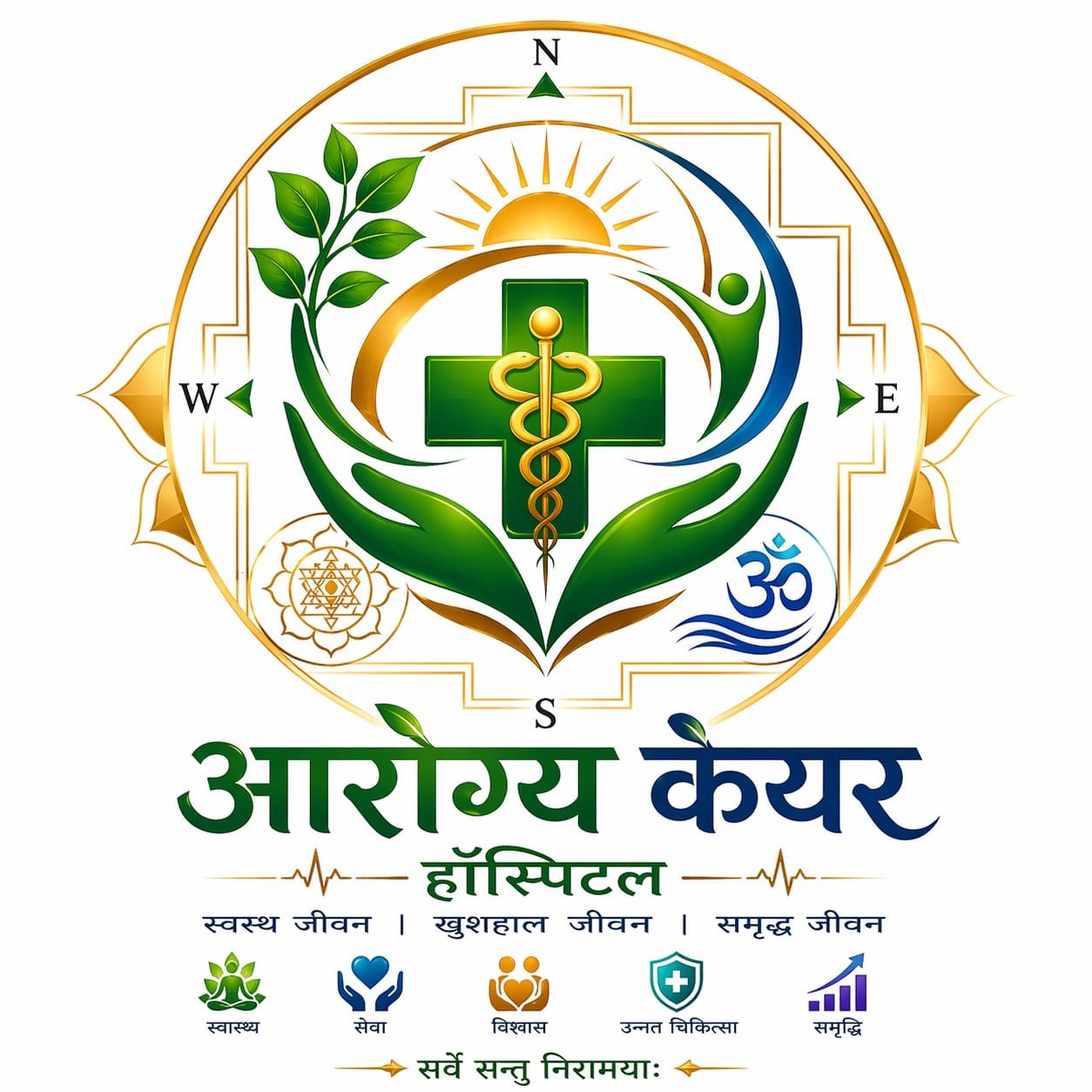 Aarogya Care Hospital logo